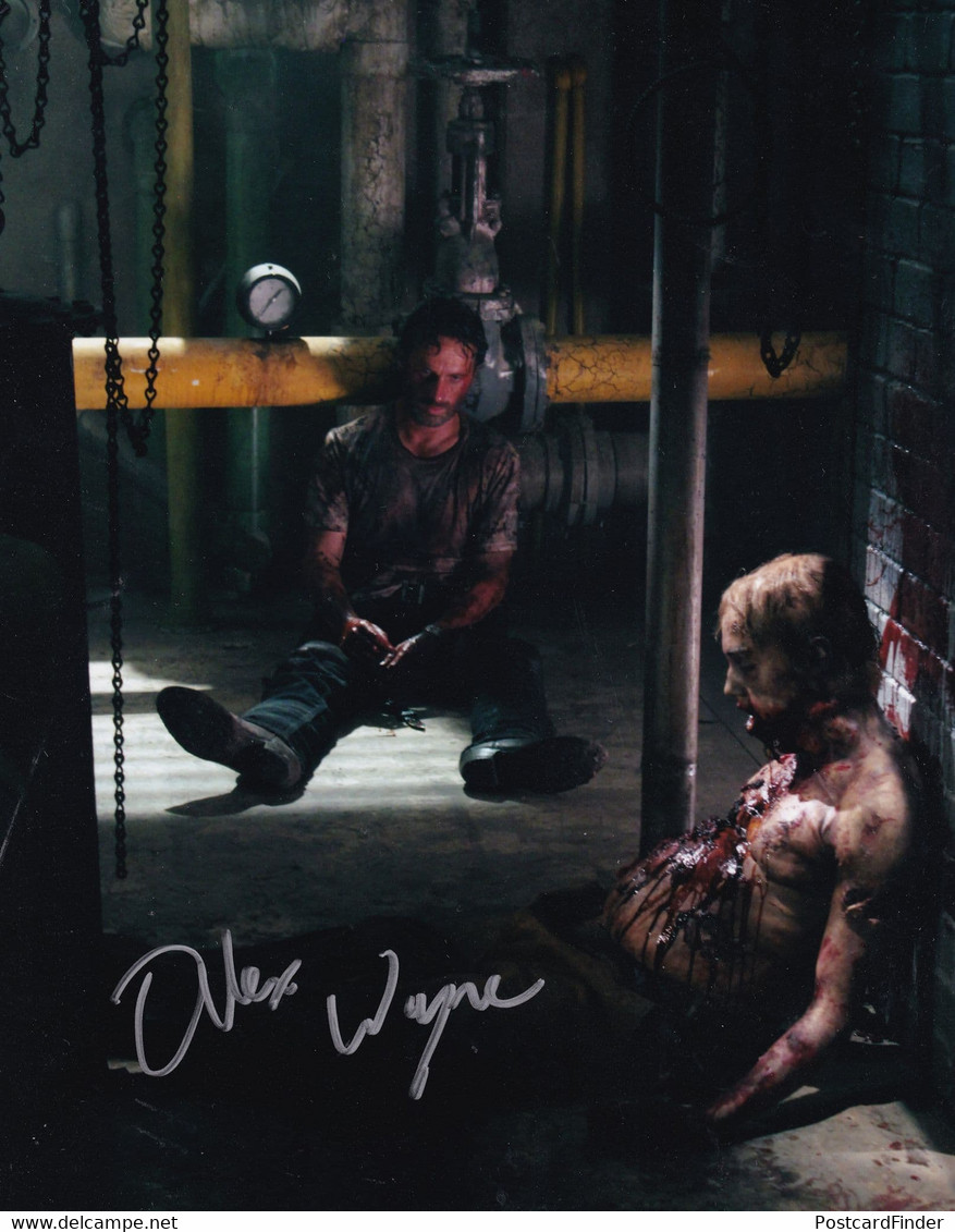 Alex Wayne The Walking Dead Lori Of Prison Break Killer 10x8 Hand Signed Photo - Autogramme