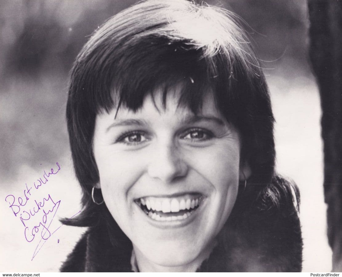 Nicky Croydon Jean In Brush Strokes Large Hand Signed Photo - Autographs