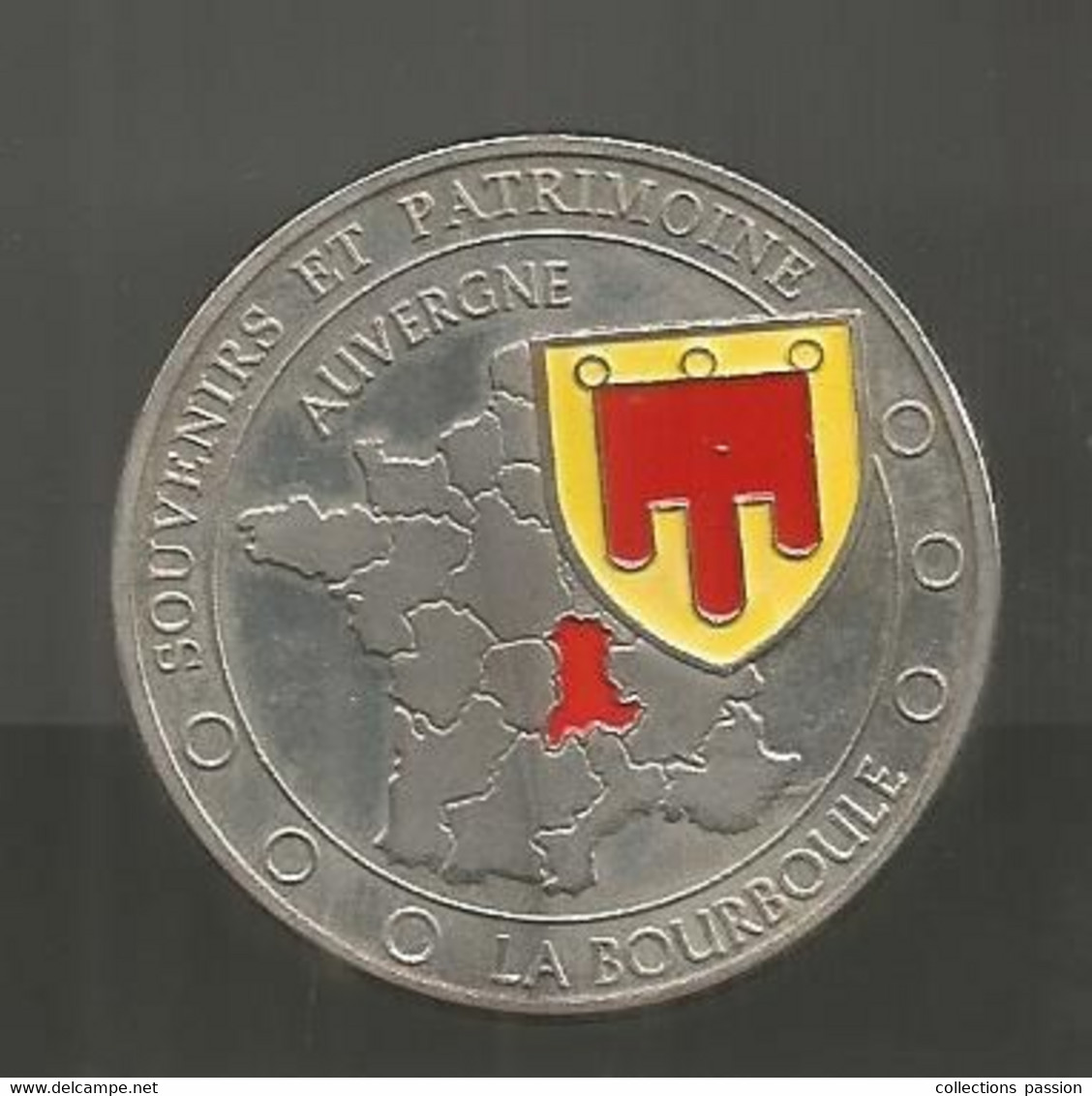 Médaille , Sounenirs Et Patrimoine , Auvergne ,LA BOURBOULE,dia. 40 Mm, 31 Gr.., 2 Scans ,frais Fr 3.35 E - Andere & Zonder Classificatie