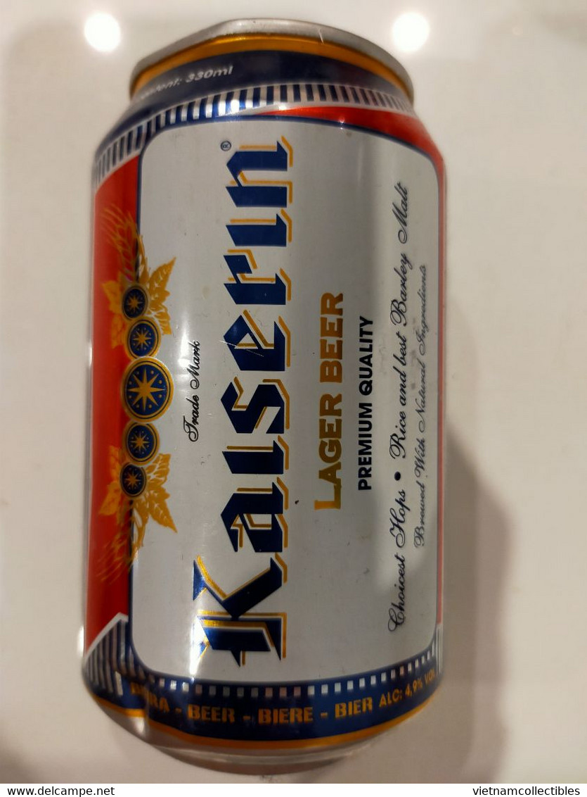 Vietnam Viet Nam Kaiserin 330 Ml Empty Beer Can / Opened By 2 Holes - Cannettes