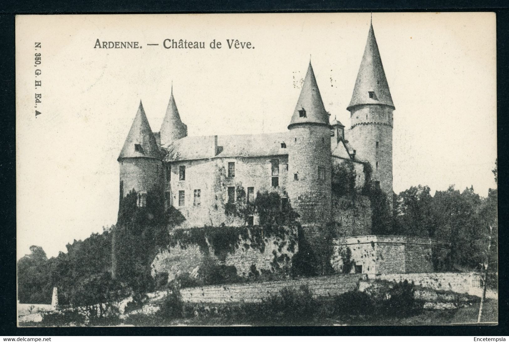 CPA - Carte Postale - Belgique - Ardenne - Château De Vêve - 1907 (CP21031) - Houyet
