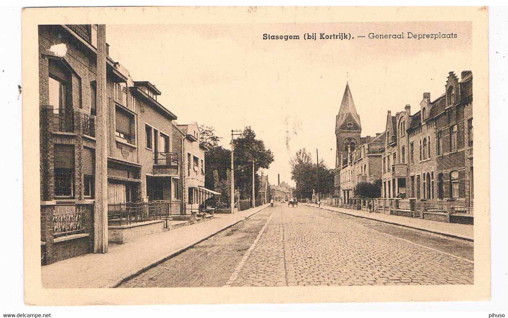 B-9035  STASEGEM : Generaal Deprezplaats - Harelbeke