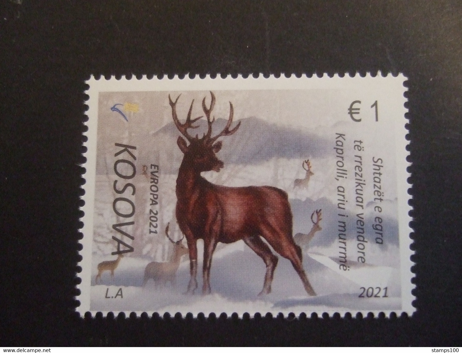 Kosovo Stamps 2021. CEPT Europa 2021: Endangered Wildlife. Fauna. Definitive Stamp MNH** (IS55-250) - Booklets