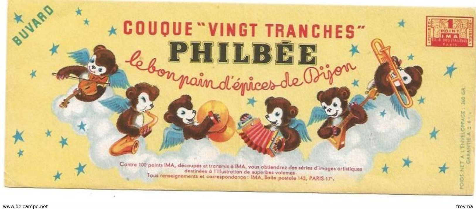 Buvard Philbée Couque - Gingerbread