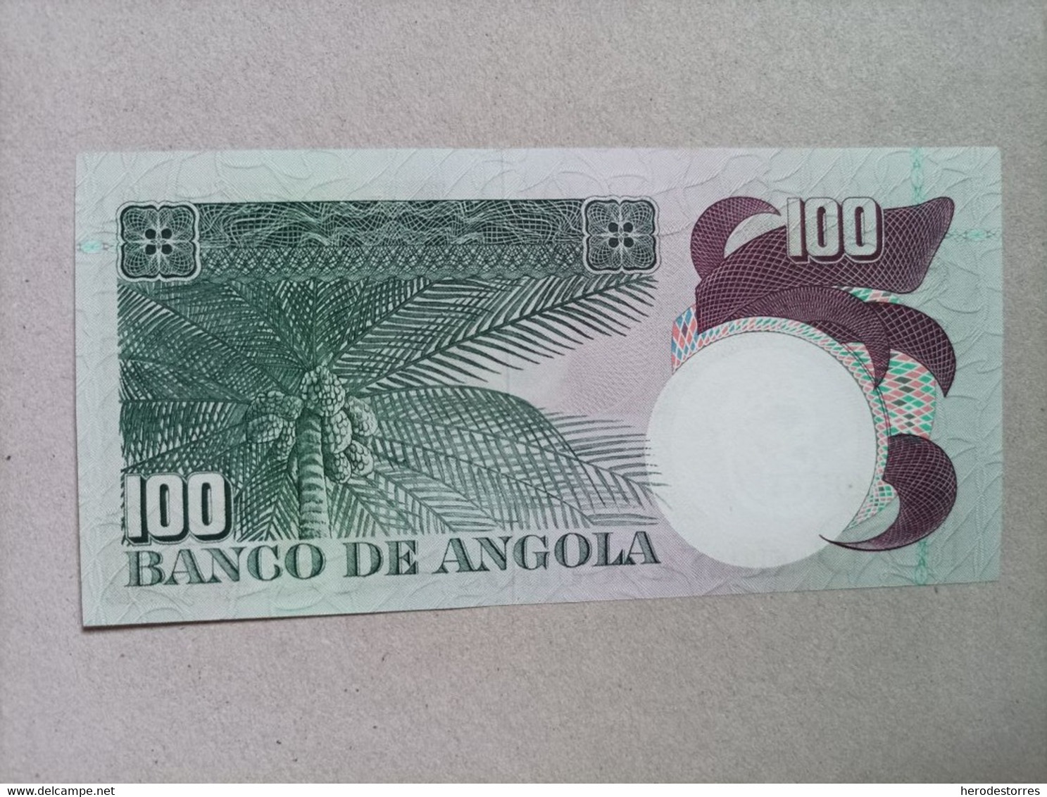 Billete De Angola De 100 Escudos De 1973, UNC - Angola