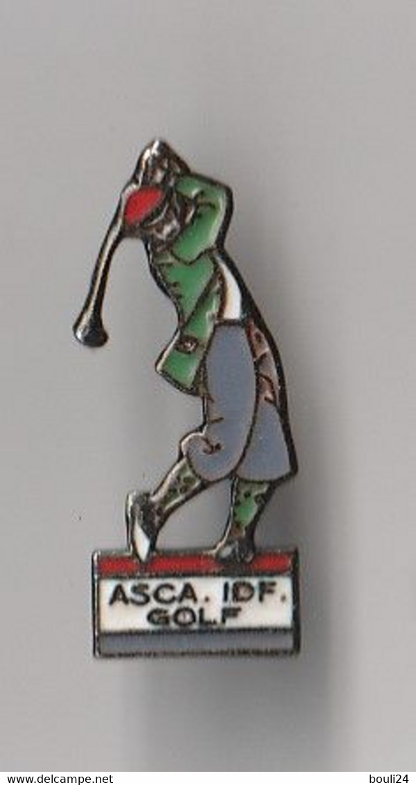 PIN'S THEME SPORT  GOLF  ASCA  ILE DE FRANCE - Golf