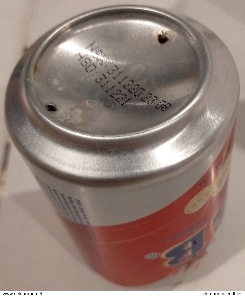 Vietnam Viet Nam KGB Red 330 Ml Empty Beer Can / Opened By 2 Holes - Cannettes