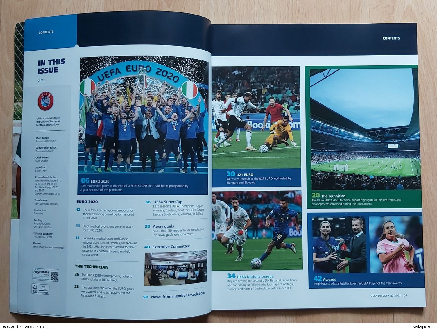 UEFA DIRECT NR.195, 3/2021, MAGAZINE - Livres