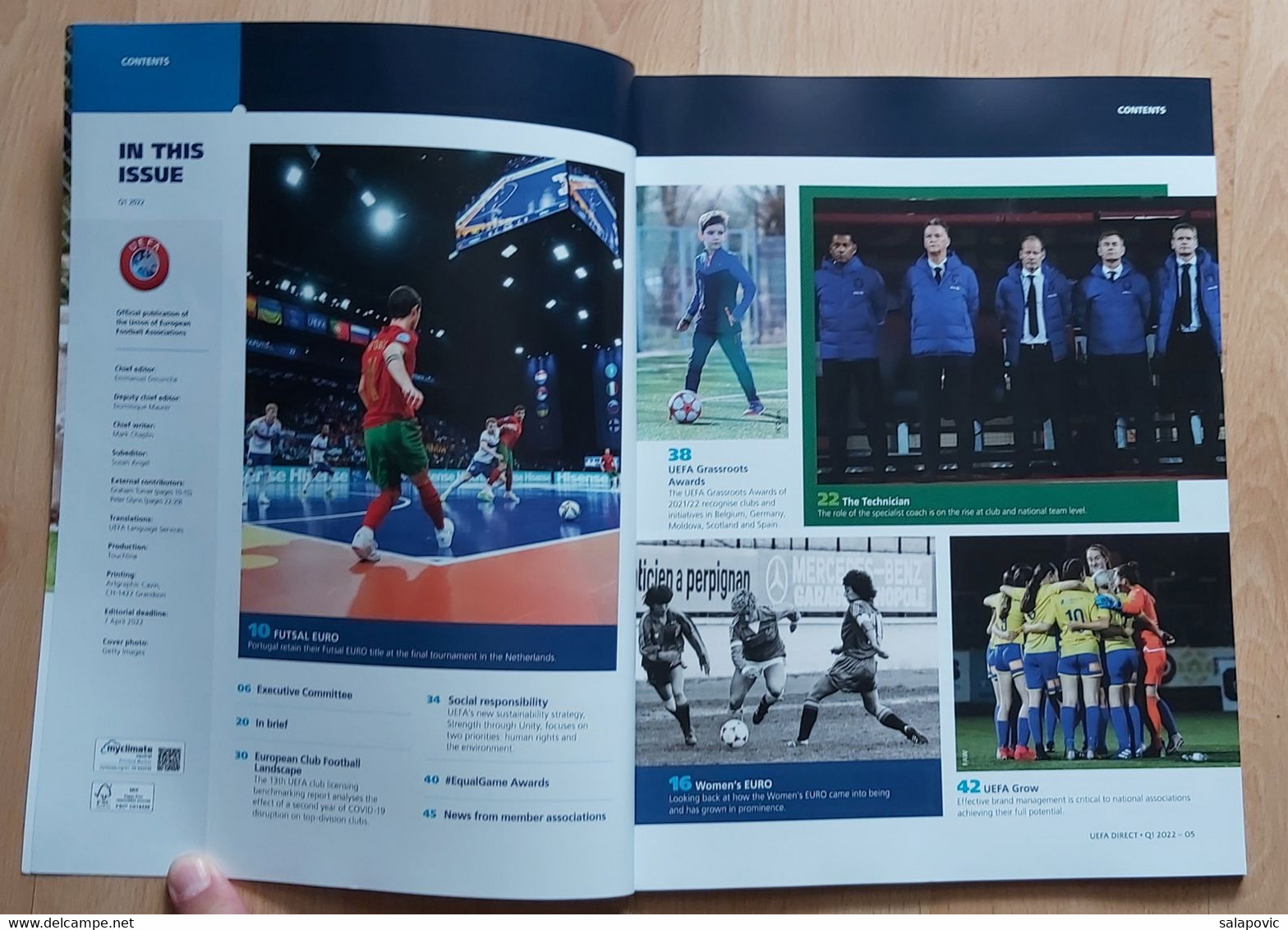 UEFA DIRECT NR.197, 1/2022, MAGAZINE - Books