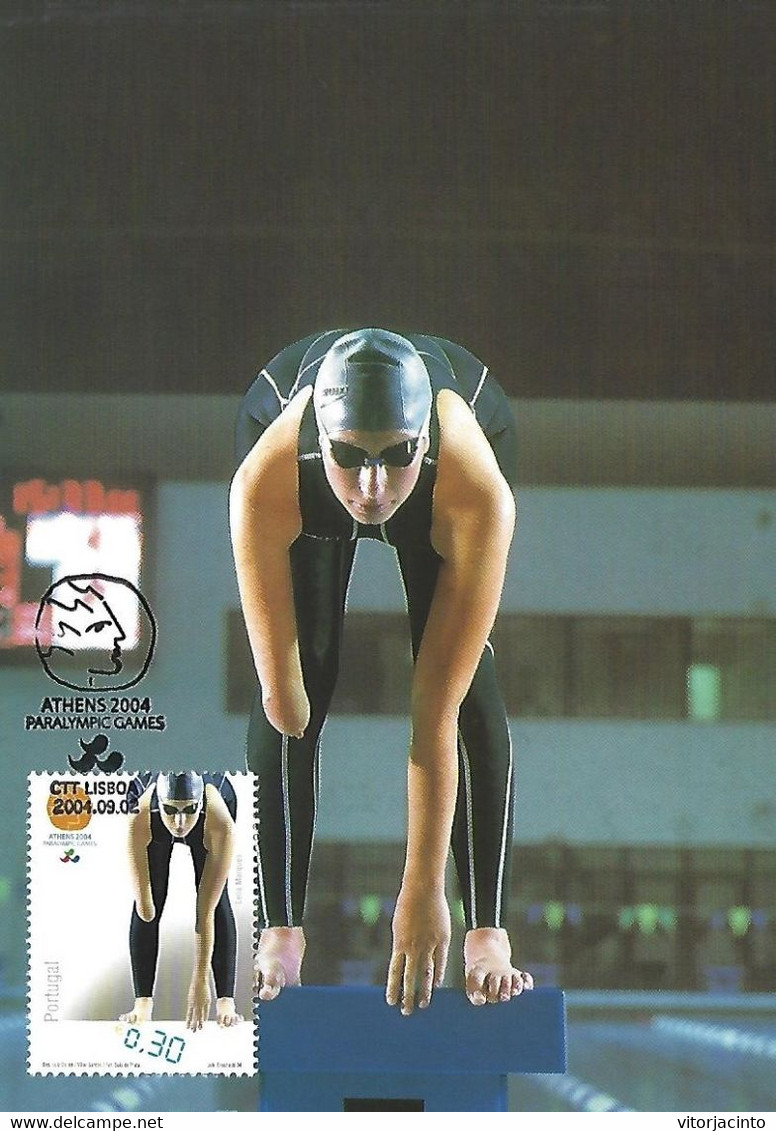 PORTUGAL - Athens 2004 Paralympics - Maximum Cards Collection - Verano 2004: Atenas - Paralympic