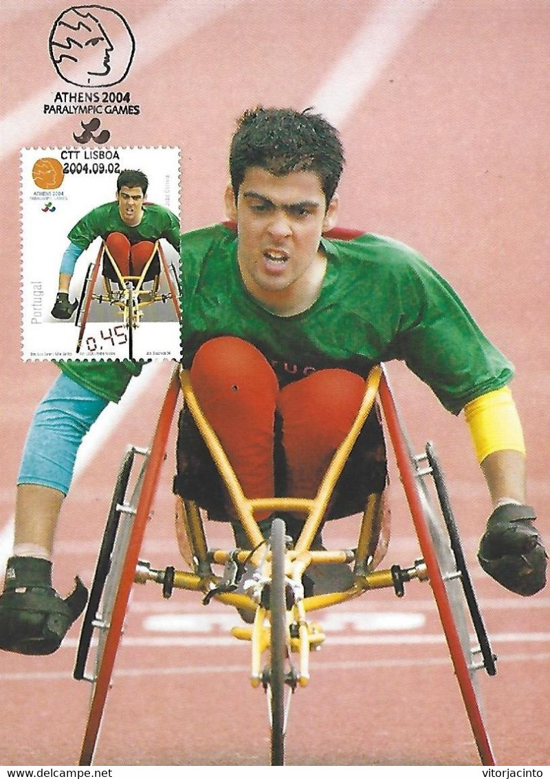 PORTUGAL - Athens 2004 Paralympics - Maximum Cards Collection - Estate 2004: Atene - Paralympic