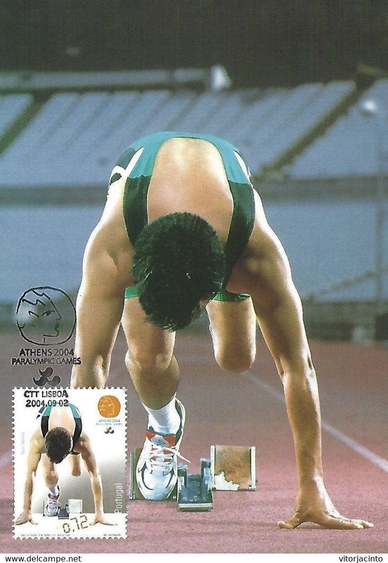 PORTUGAL - Athens 2004 Paralympics - Maximum Cards Collection - Verano 2004: Atenas - Paralympic