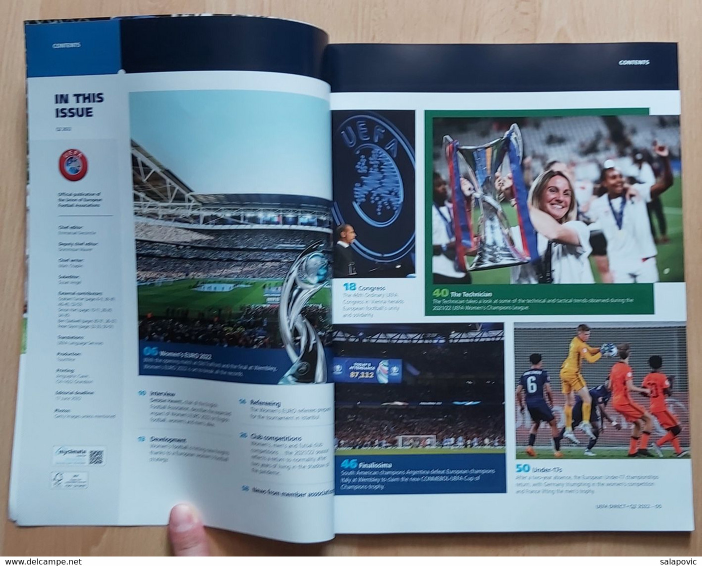 UEFA DIRECT NR.198, 2/2022, MAGAZINE - Livres