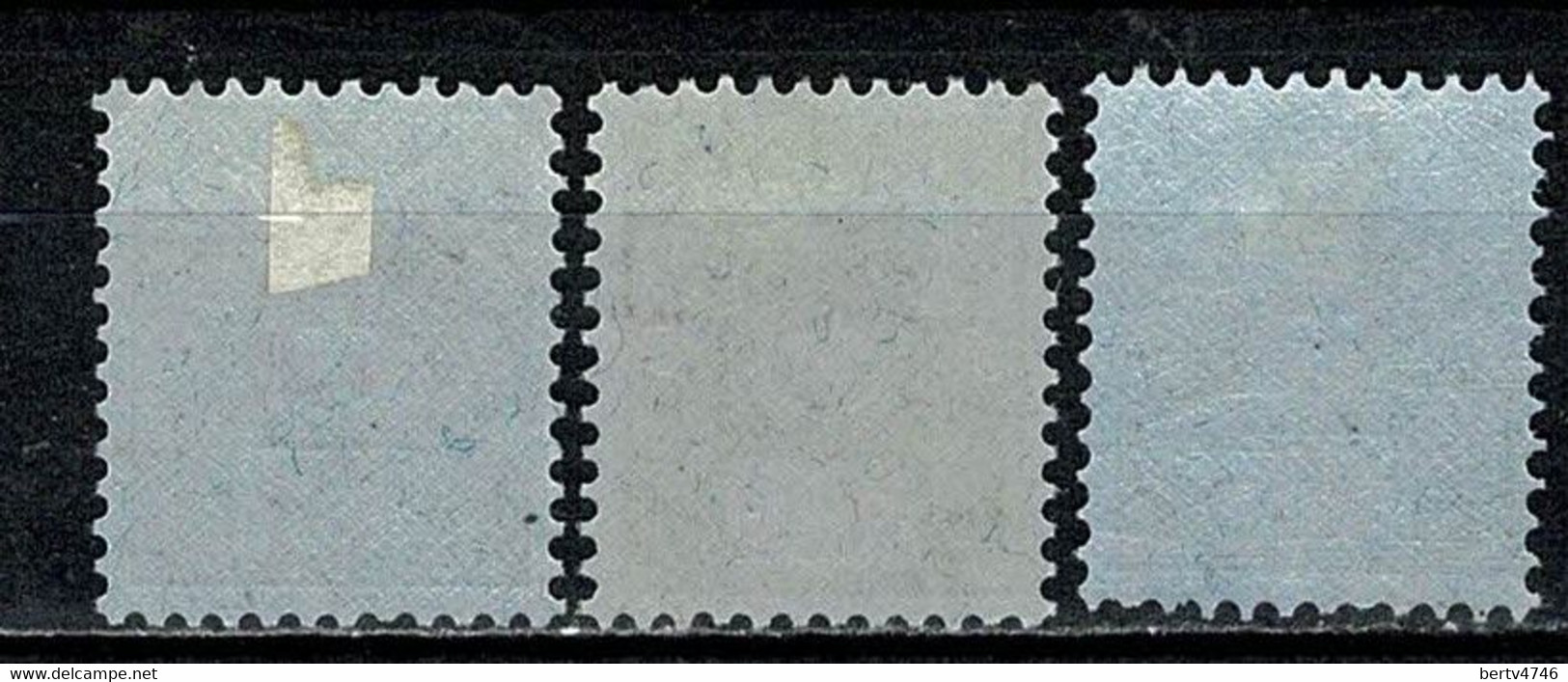 Helvetia  Franchise 1911/21  Yv. 3A*, 5A*, 7A* MH (2 Scans) - Franchigia