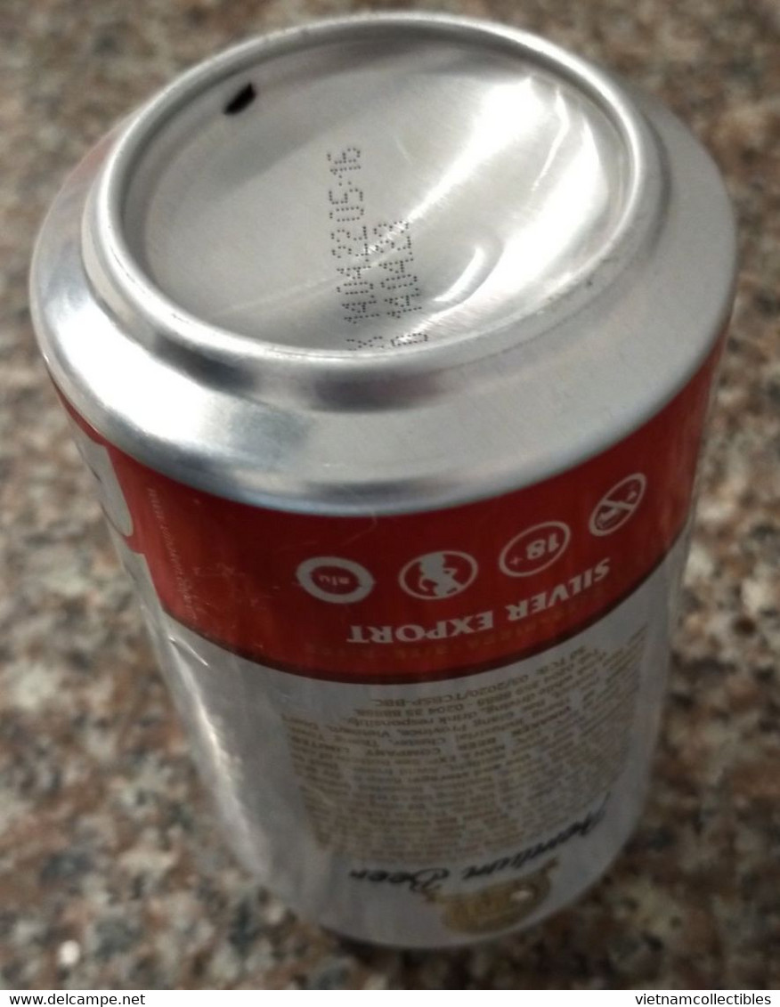 Vietnam Viet Nam BEBECO 330 Ml Empty Beer Can / Opened By 2 Holes - Cannettes