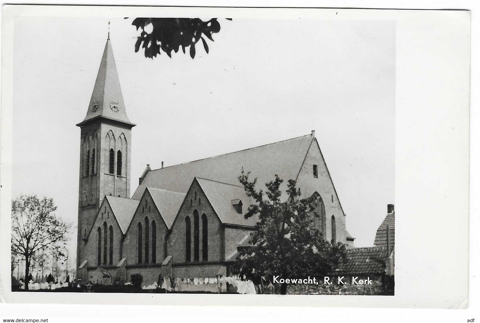 CPSM KOEWACHT, R. K. KERK, Format 9 Cm Sur 14 Cm Environ, PAYS BAS - Terneuzen