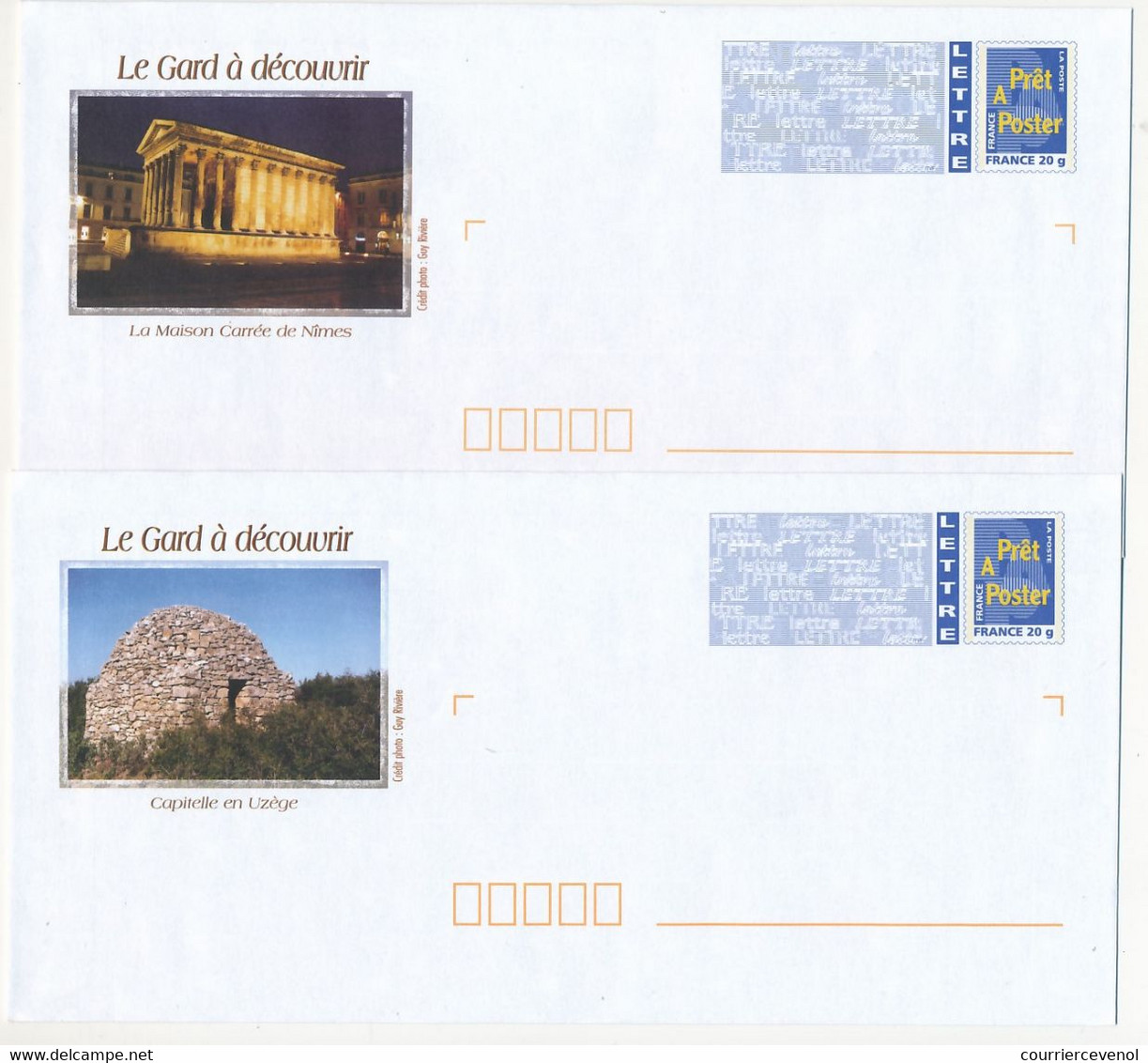 Série 5 PAP - Le Gard à Découvrir - Maison Carrée Nimes, Transhumance, Taureaux... Neuve, Sans Blister - Listos A Ser Enviados: Otros (1995-...)