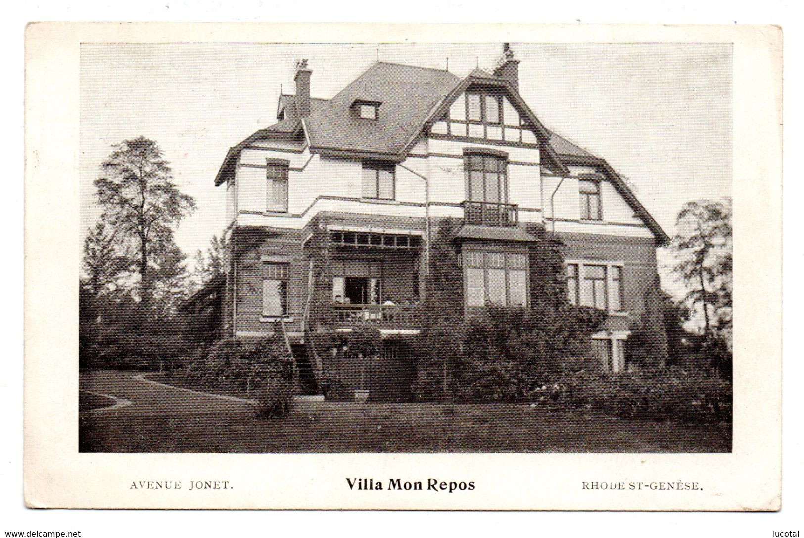 Sint Genesius Rode - Rhode- Avenue Jonet - Villa Mon Repos - 1910 - Rhode-St-Genèse - St-Genesius-Rode