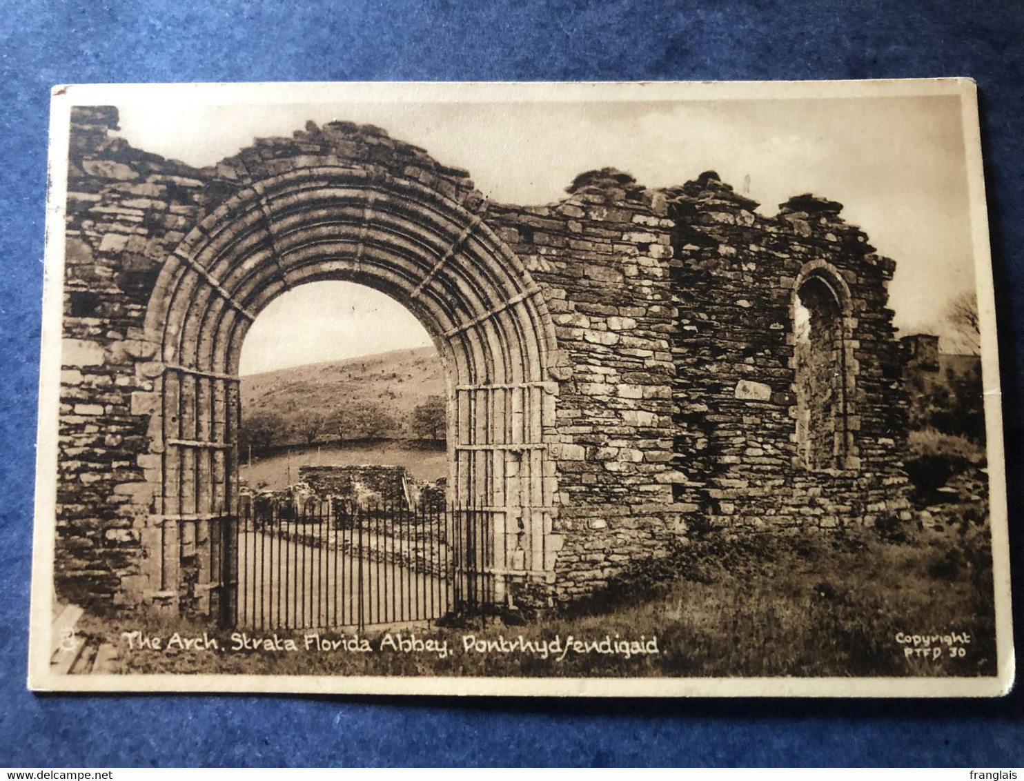 The Arch, Strata Florida Abbey, Pontrydfendigaid, 1940s - Cardiganshire