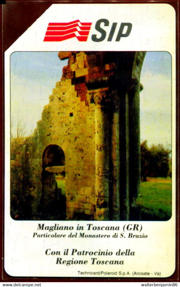 G P 173 C&C 2101 SCHEDA TELEFONICA USATA TURISTICA MAGLIANO IN TOSCANA 5 TEP - Pubbliche Precursori