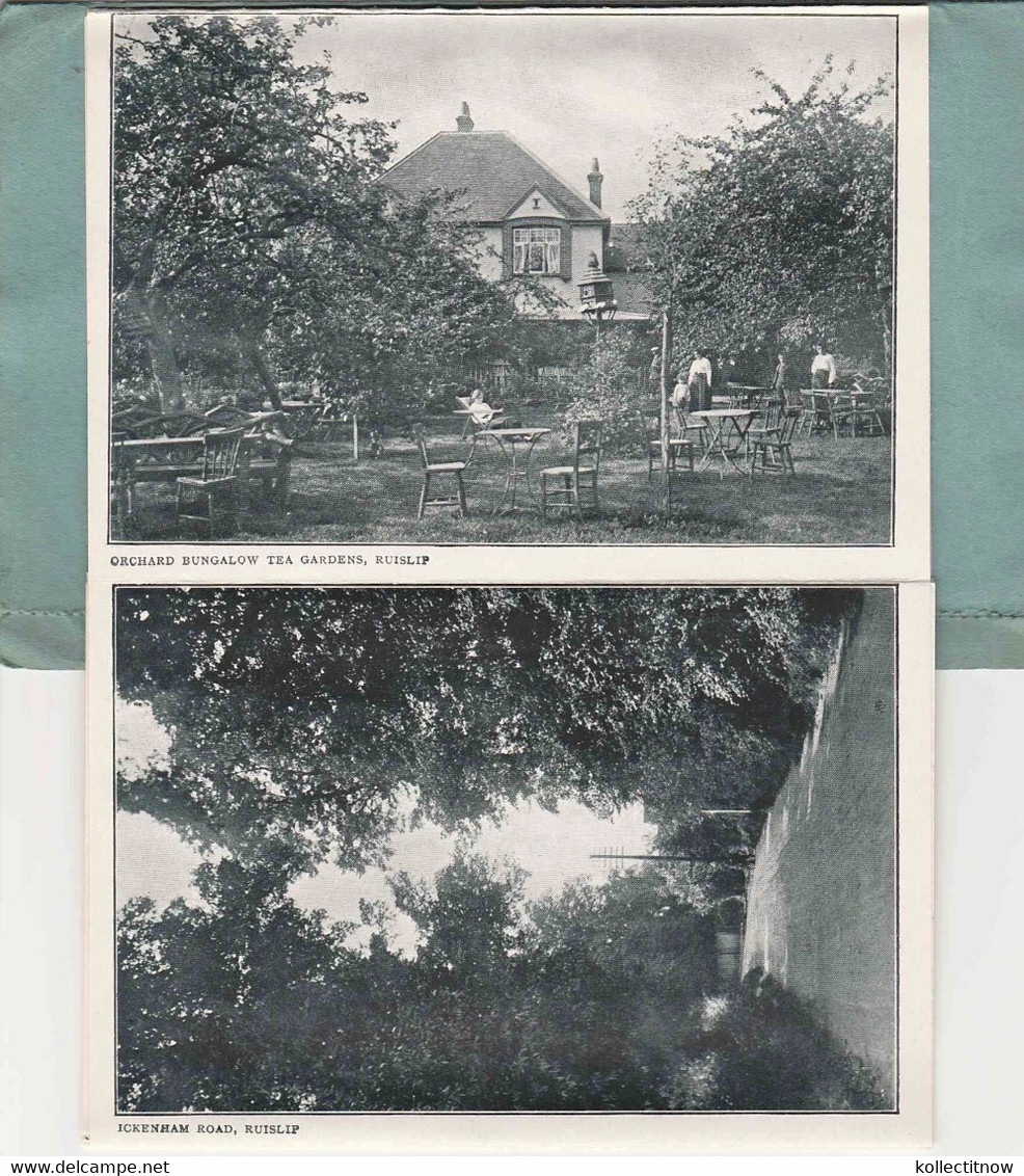 RUISLIP 10 POSTAL VIEW SOUVENIR - Middlesex