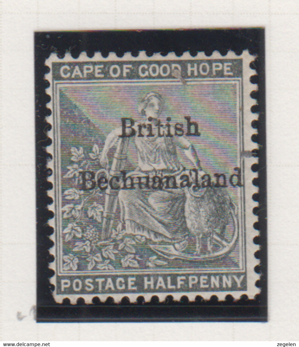 Brits Bechuanaland Michel-nr 2 Zonder Gom - 1885-1895 Kronenkolonie