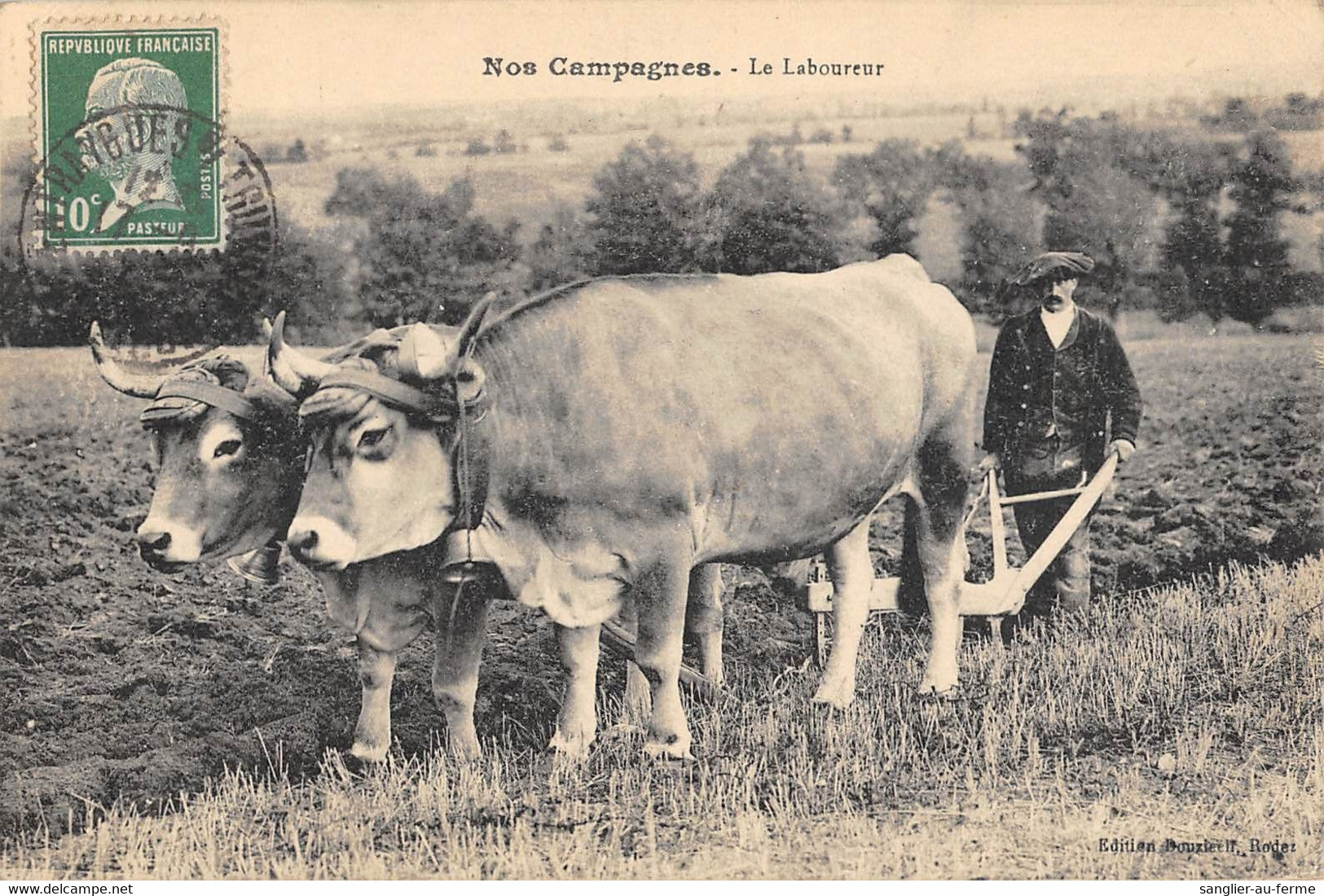 CPA 12 NOS CAMPAGNES LE LABOUREUR / AGRICULTURE - Other & Unclassified