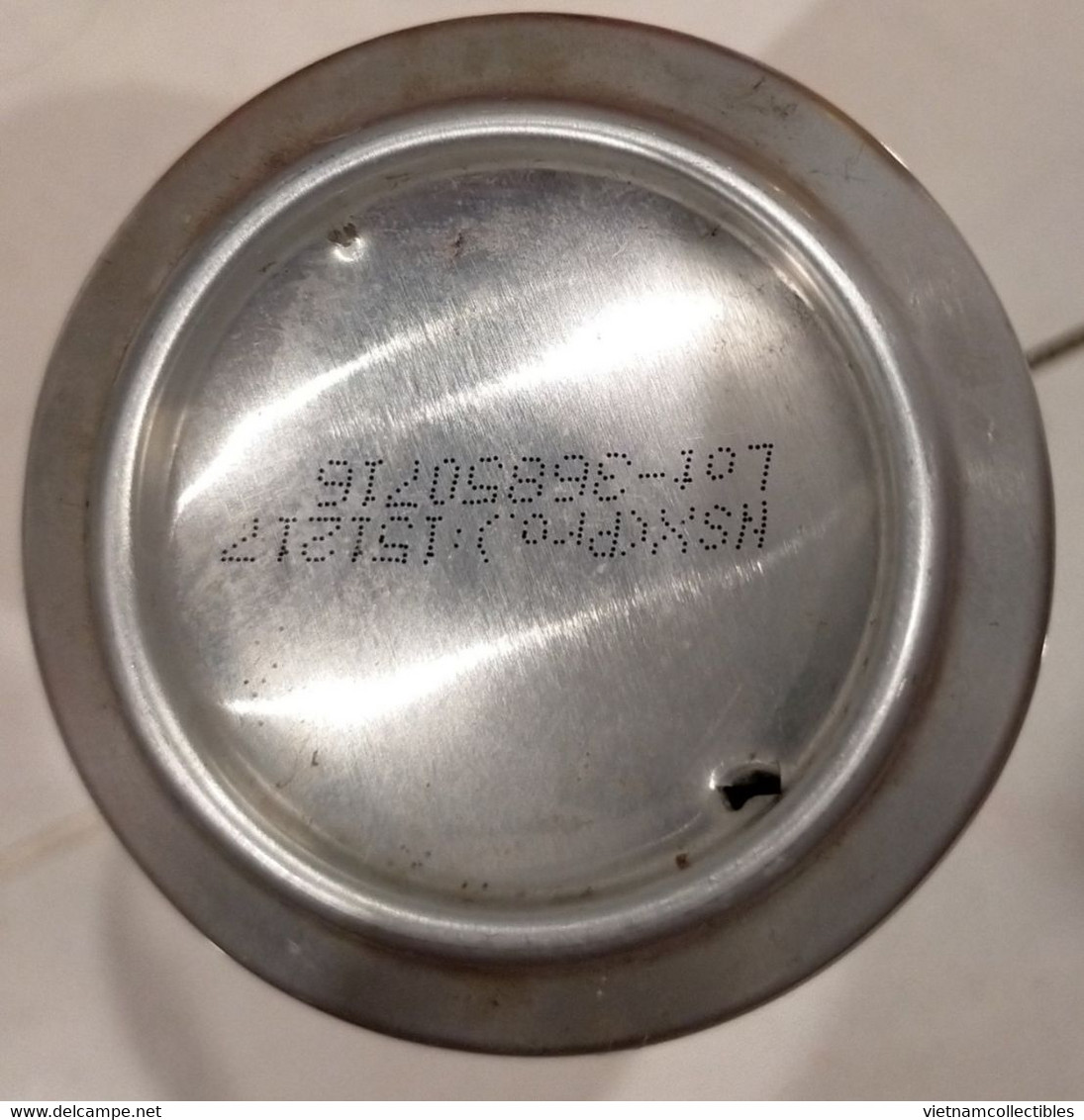Vietnam Viet Nam HANOI 330ml Empty Beer Can : NEW YEAR 2018 / Opened By 2 Holes At Bottom - Cannettes