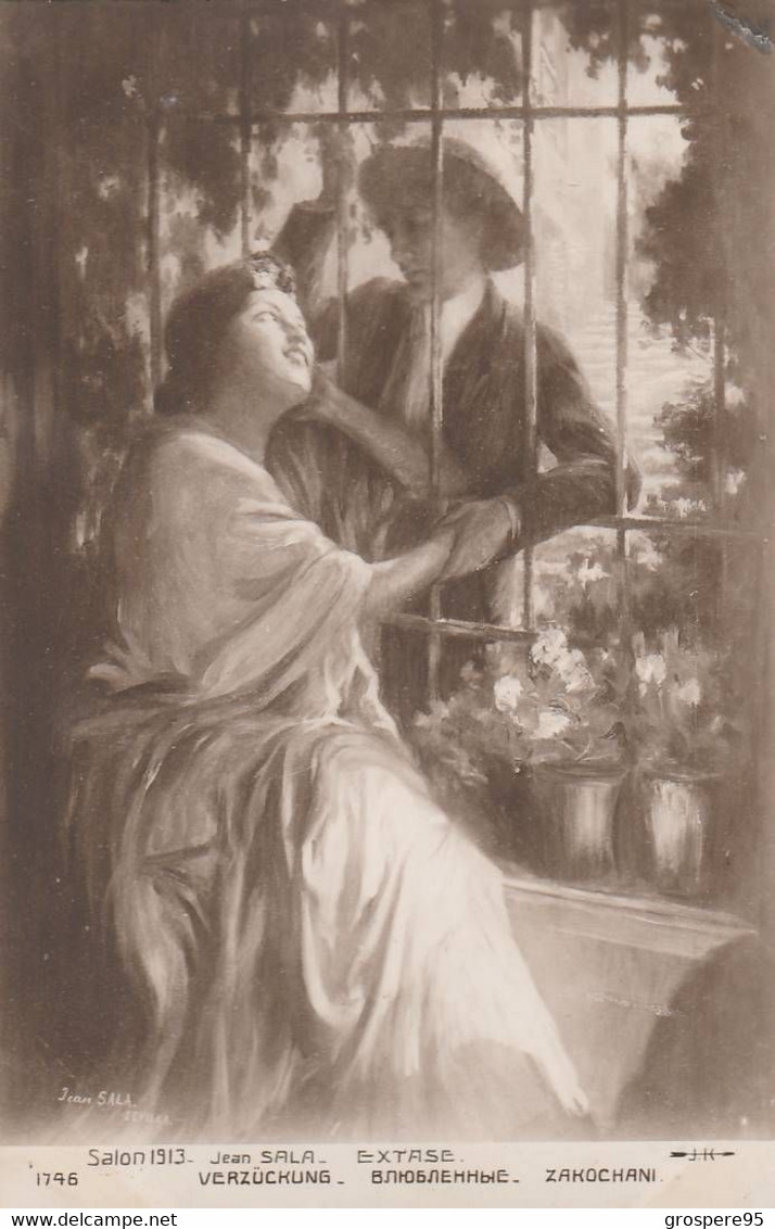 SALON 1913 LOT 8 CARTES JK N°1873+1754+1892+1822+1685+1820+1746+1686 - Peintures & Tableaux