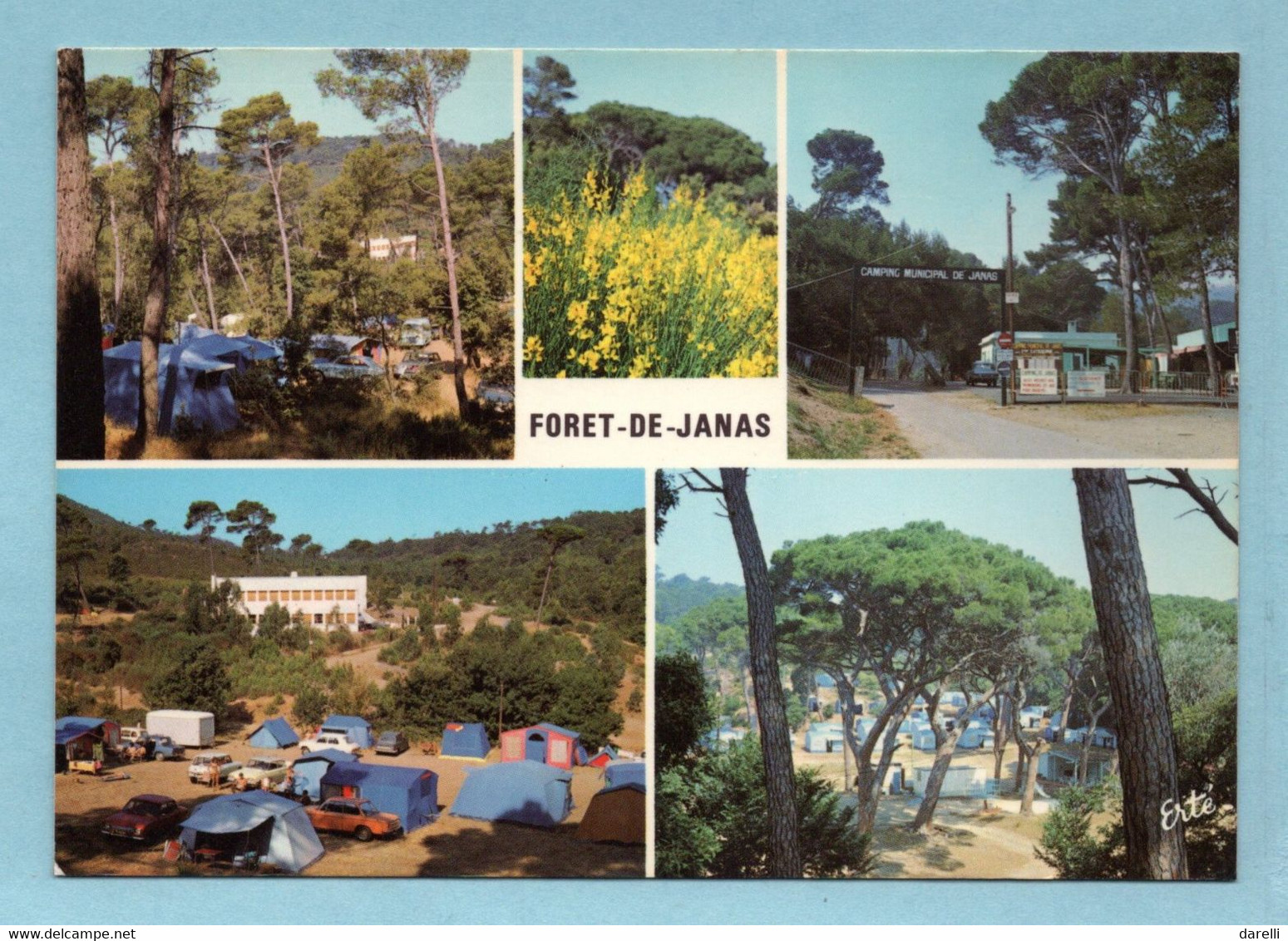 CP 83 - Foret De Janas - Sur Le Cap Sicié, Camping En Forêt De Janas - Multivues - La Seyne-sur-Mer