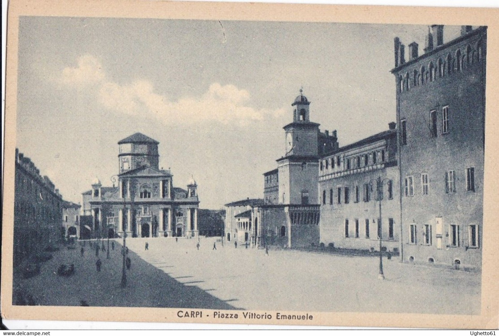 Carpi - Piazza Vittorio Emanuele (Collezione Palmati) - Carpi