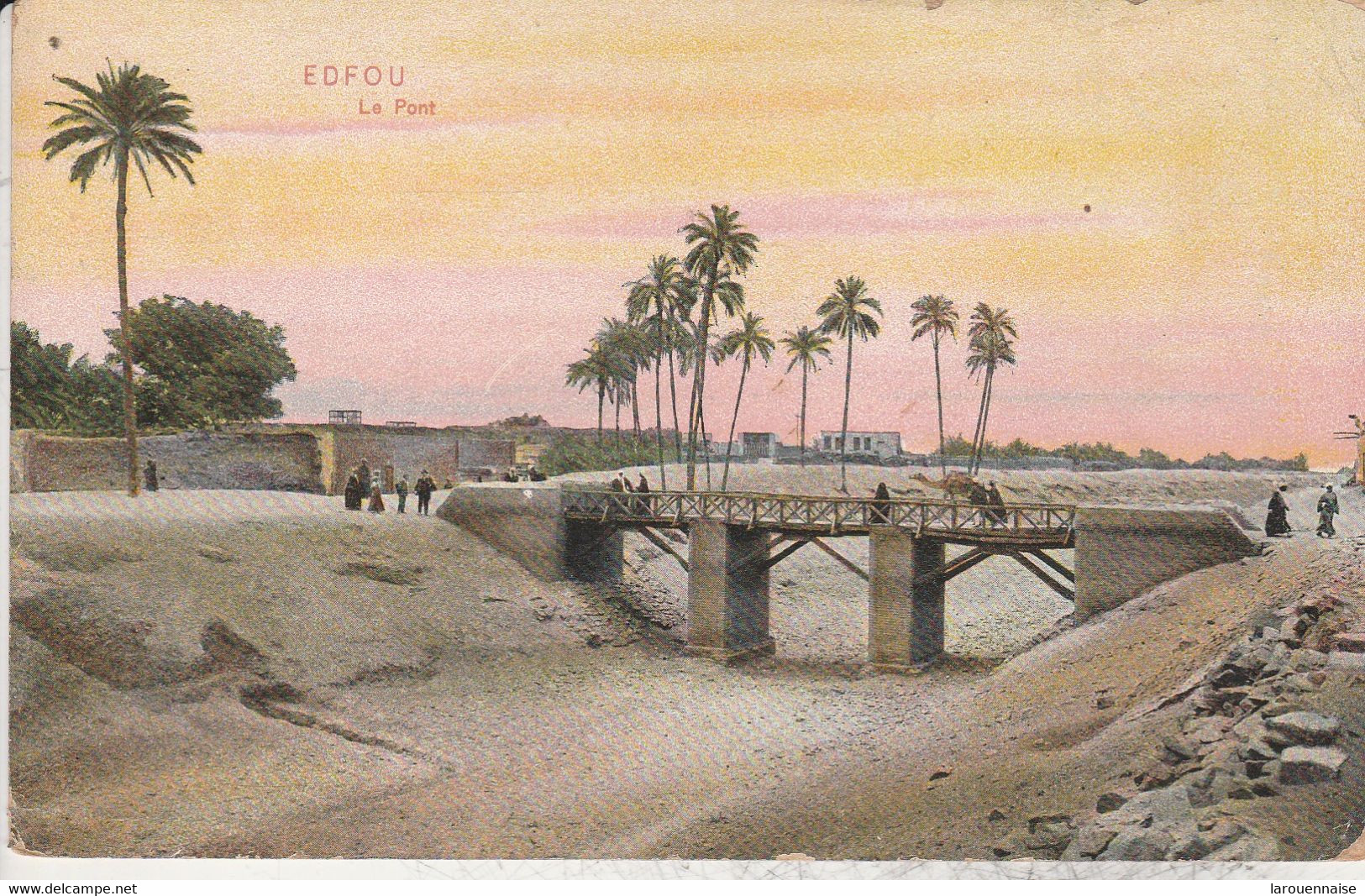 Egypte - EDFOU - Le Pont - Idfu