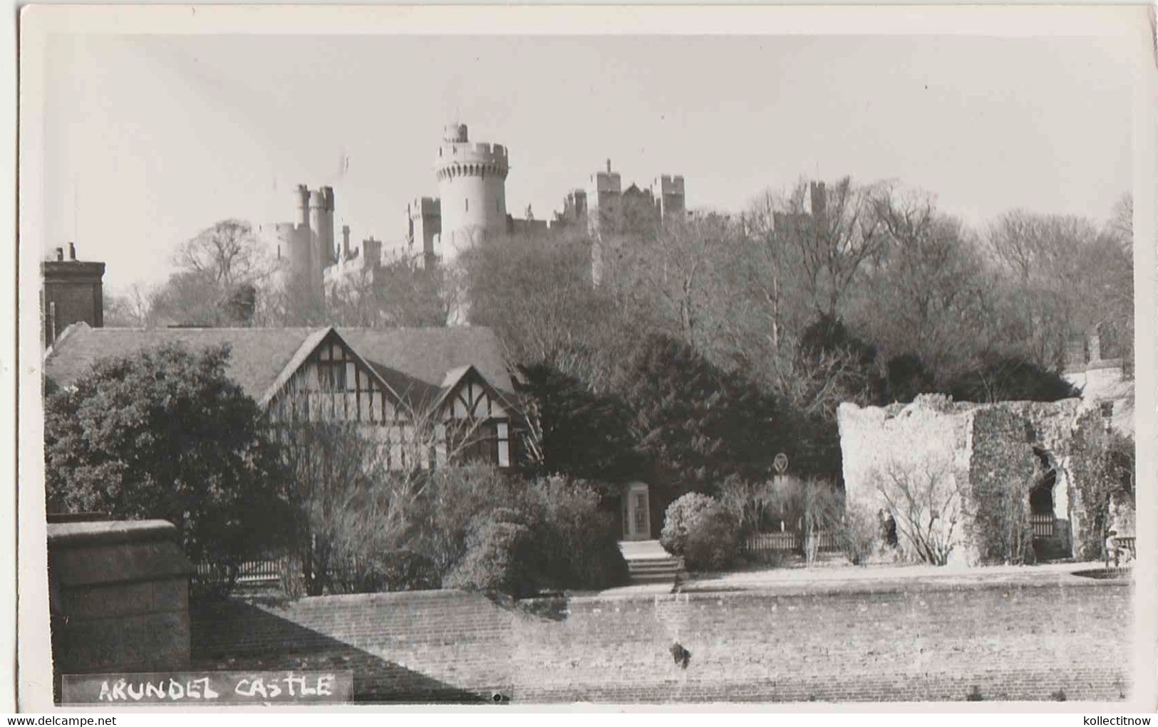 ARUNDEL CASTLE -  WEST SUSSEX - RPPC - Arundel