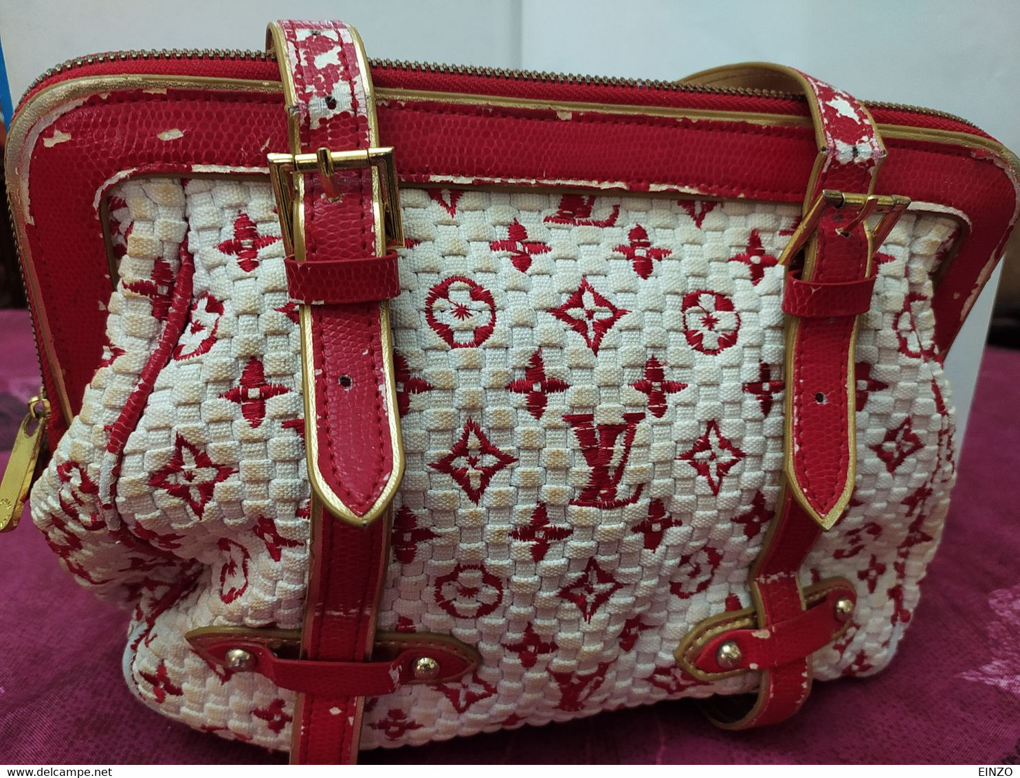 SAC A MAIN LOUIS VUITTON VINTAGE - COMME OCCASION - VOIR LES PHOTO - Beurzen En Zakken