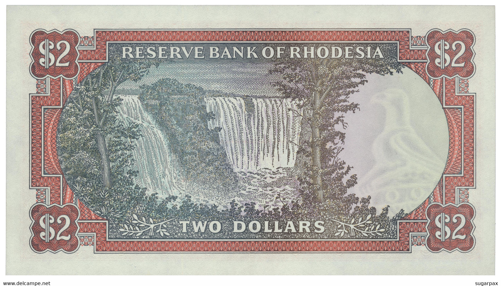 Rhodesia - 2 Dollars - 24.05.1979 - Pick 39.b - Unc. - Serie X/1 - Rhodésie