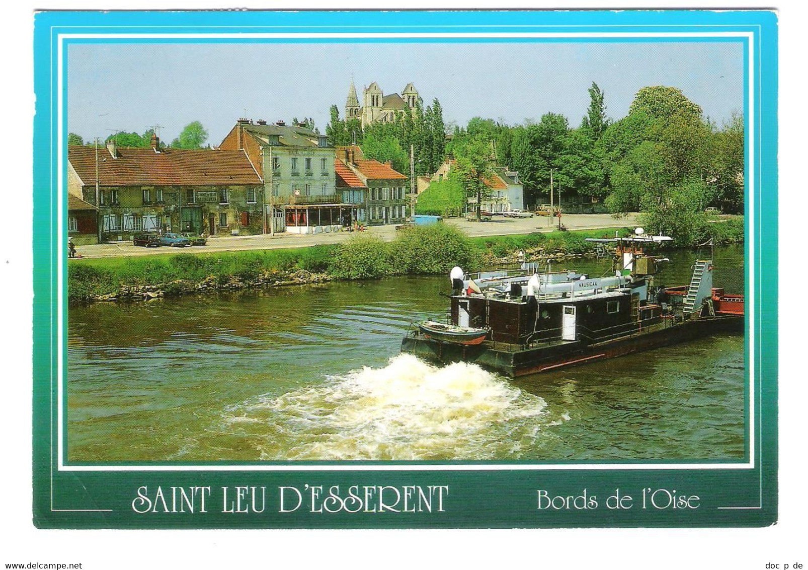 France - Saint Leu D`Esserent - Schiff - Ship - House Boat - Hausboot - Houseboats