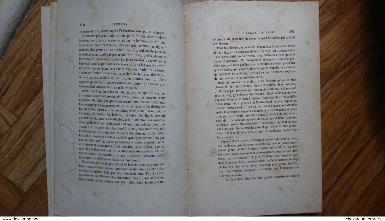 1881 BUFFON LES OISEAUX COMTESSE DROHOJOWSKA LES SAVANTS MODERNES ET LEURS OEUVRES LIVRE