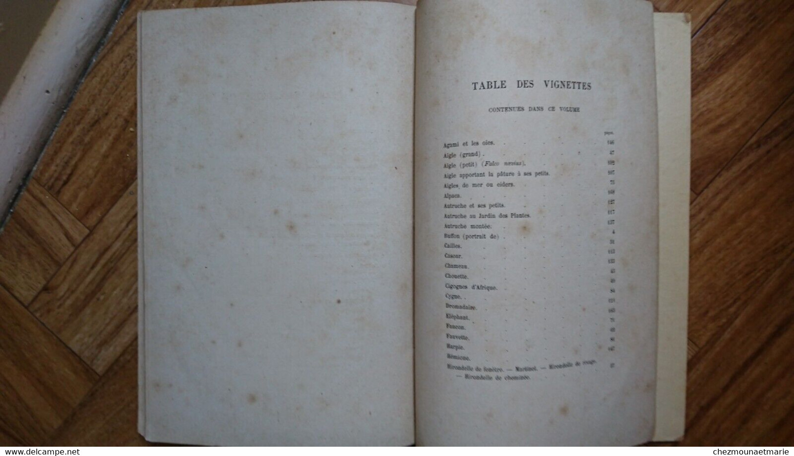 1881 BUFFON LES OISEAUX COMTESSE DROHOJOWSKA LES SAVANTS MODERNES ET LEURS OEUVRES LIVRE