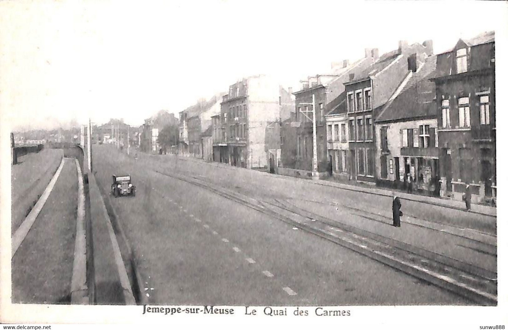 Jemeppe Sur Meuse - Le Quai Des Carmes (oldtimer Edit. Jules Lorio Et Jos Gaublomme) - Seraing