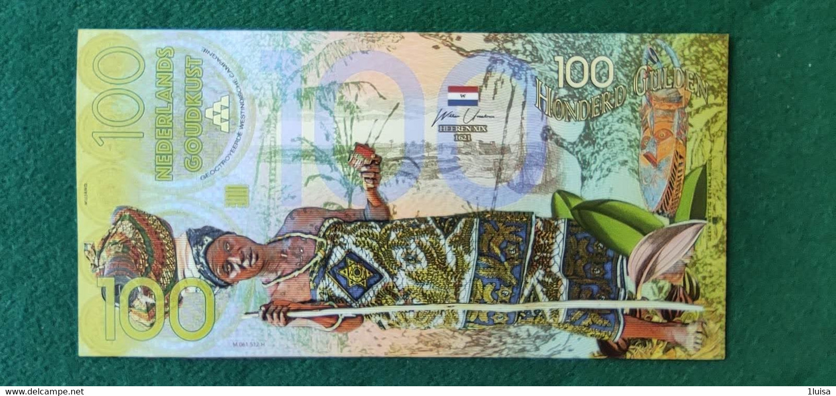 PAESI BASSI GUINEA 100 GULDEN - Other & Unclassified