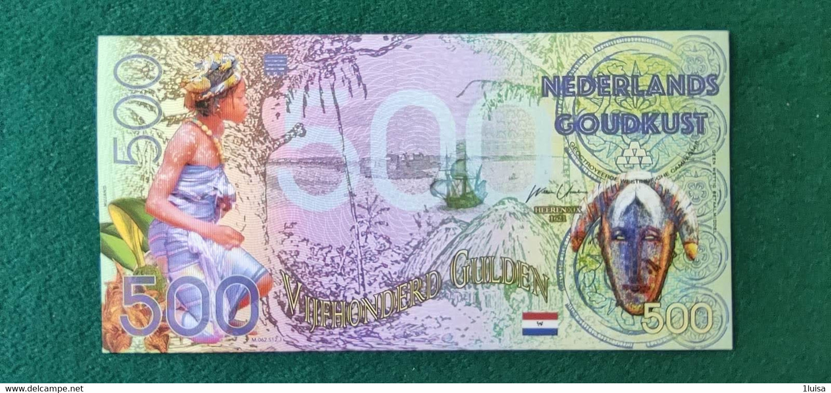 PAESI BASSI GUINEA 500 GULDEN - Altri & Non Classificati