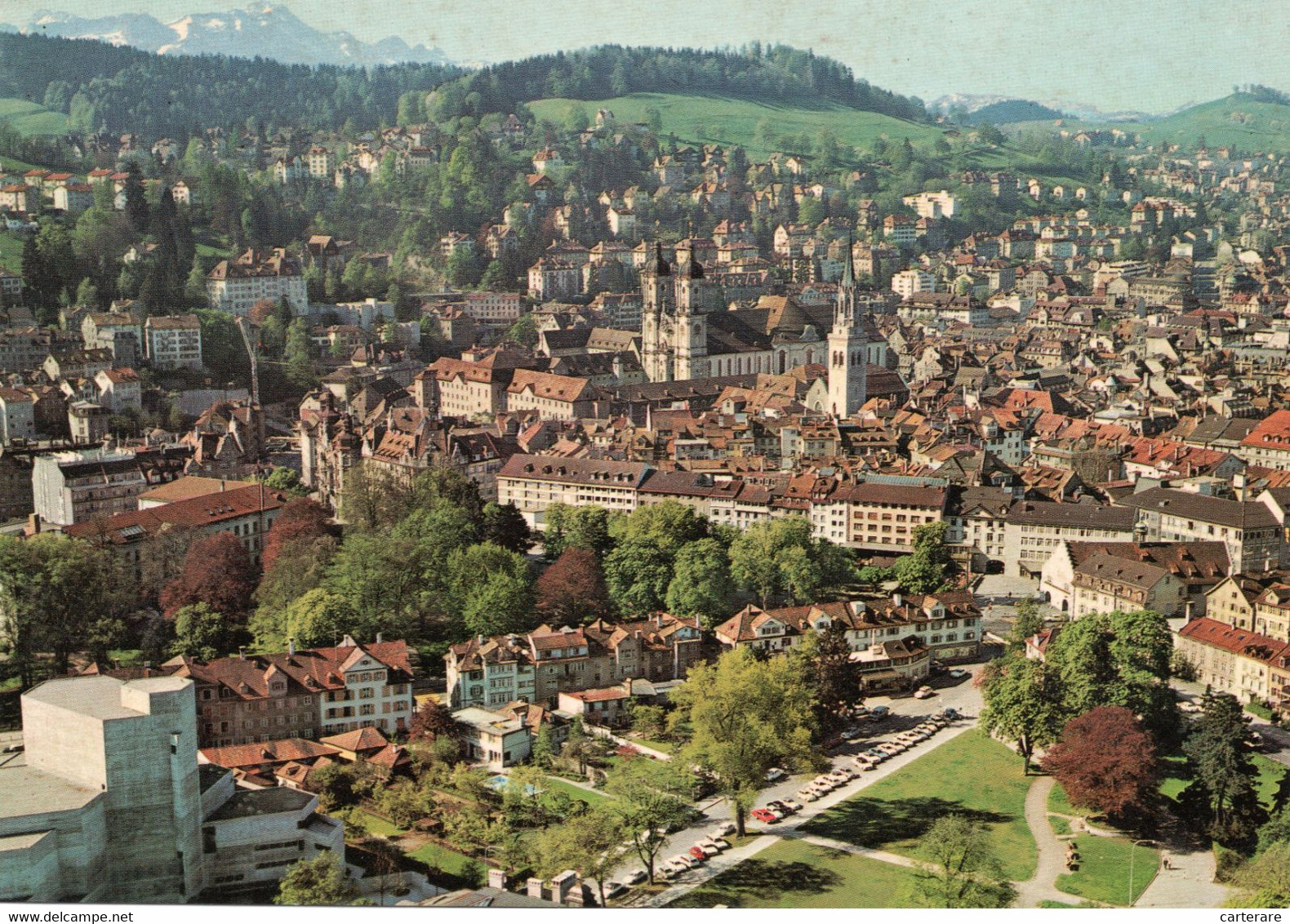 SUISSE,SCHWEIZ,SVIZZERA,SWITZERLAND,HELVETIA,SWISS ,SAINT GAL,SAINT GALLEN,IL Y A 60 ANS,RARE - St. Gallen