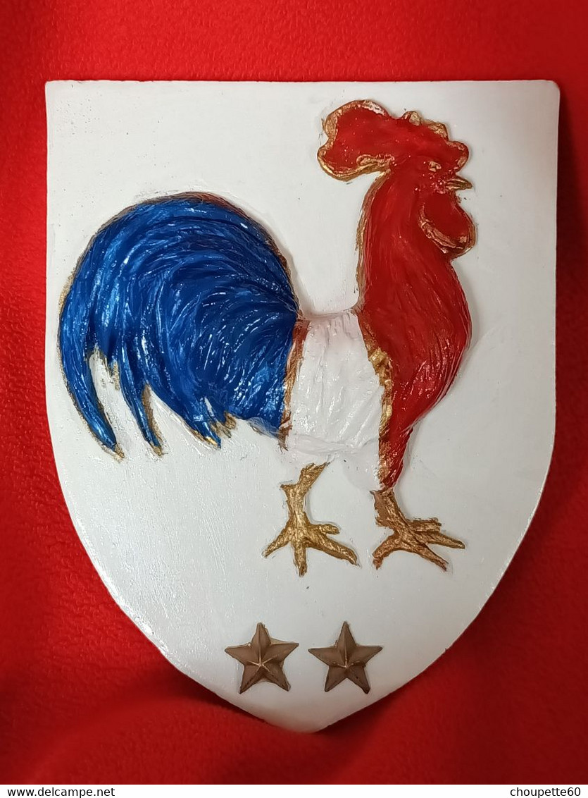 Blason Coq Gaulois Symbole National De La France - Altri & Non Classificati