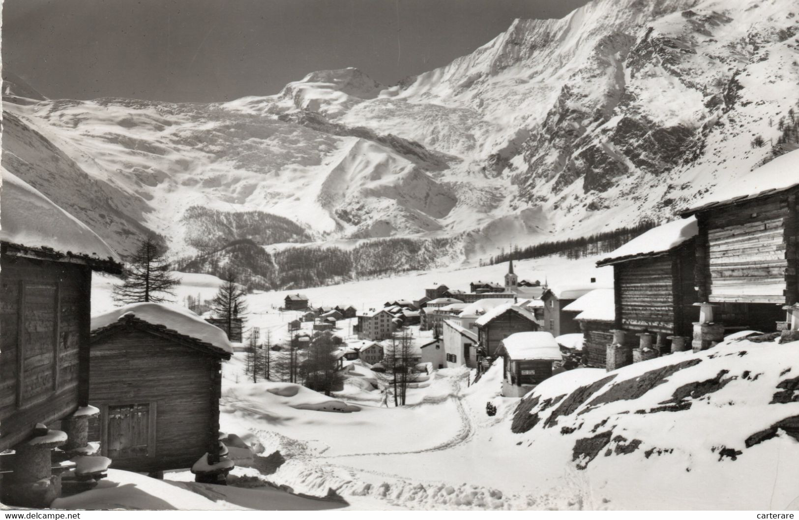 SUISSE,HELVETIA,SWISS,SWITZERLAND,SCWEIZ,SVIZZERA,VALAIS,SAAS FEE,VIEGE,RARE,CARTE PHOTO GYGER ET KLOPFENSTEIN - Saas-Fee