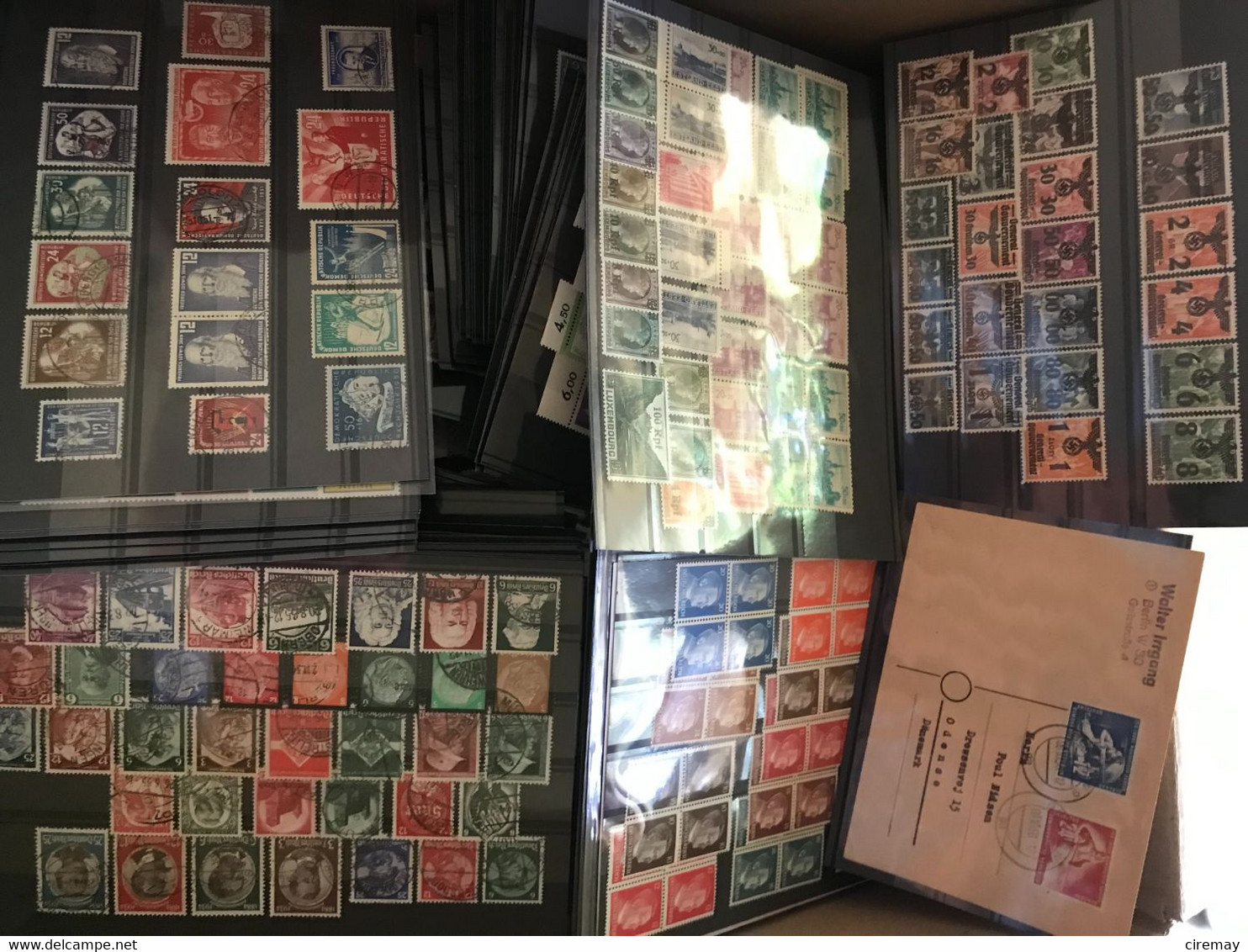 Ciremay Box 12.8 Kg - Lots & Kiloware (mixtures) - Min. 1000 Stamps