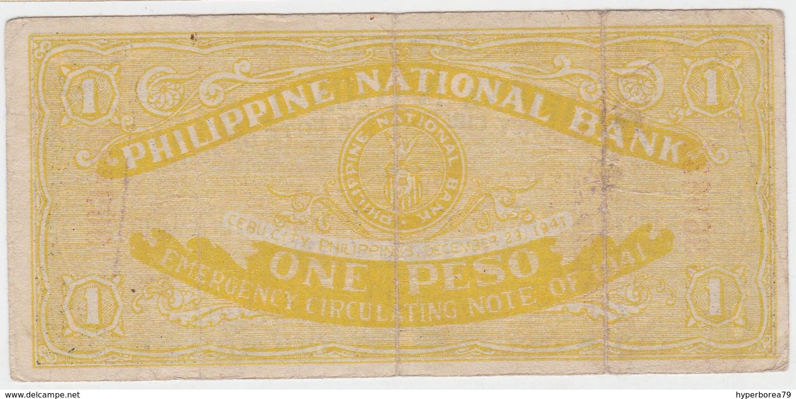 Philippines P S215 - 1 Peso 1941 - VF - Philippines