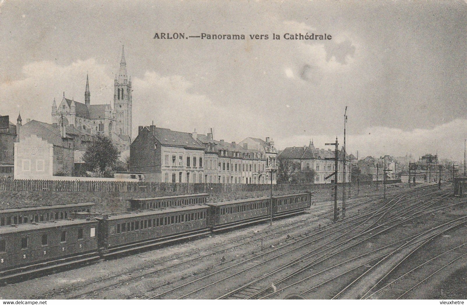 ARLON GARE  TRAIN STATION   Trein Statie  1916 - Arlon