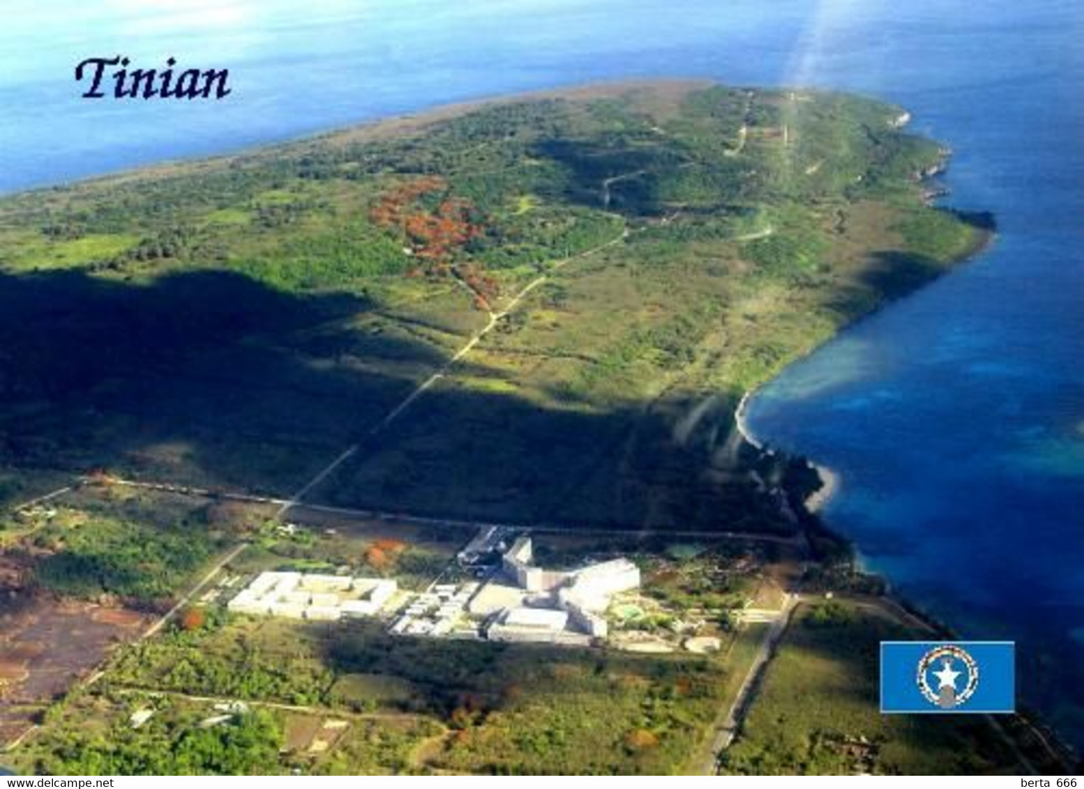 Northern Mariana Islands Tinian Island New Postcard - Northern Mariana Islands