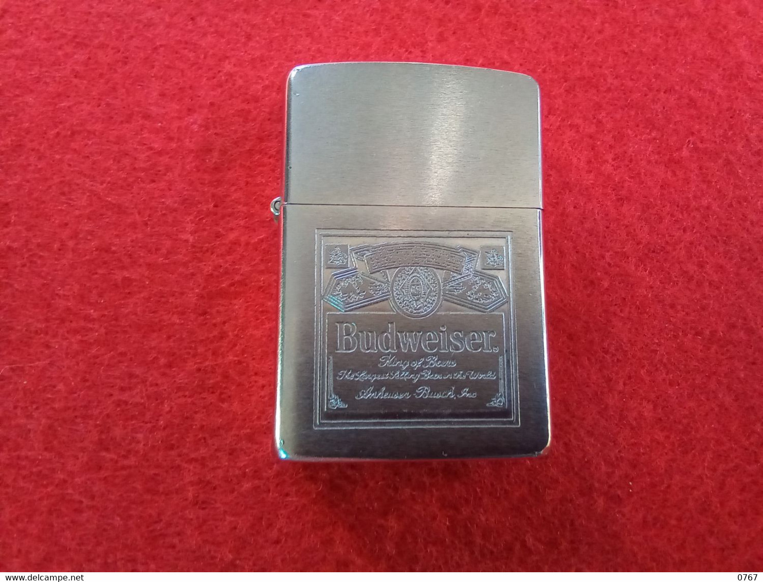 Briquet Zippo BIERRE AMÉRICAINE SAINT LOUIS BUDWEISER  10/1989 Neuf (bazarcollect28) - Zippo