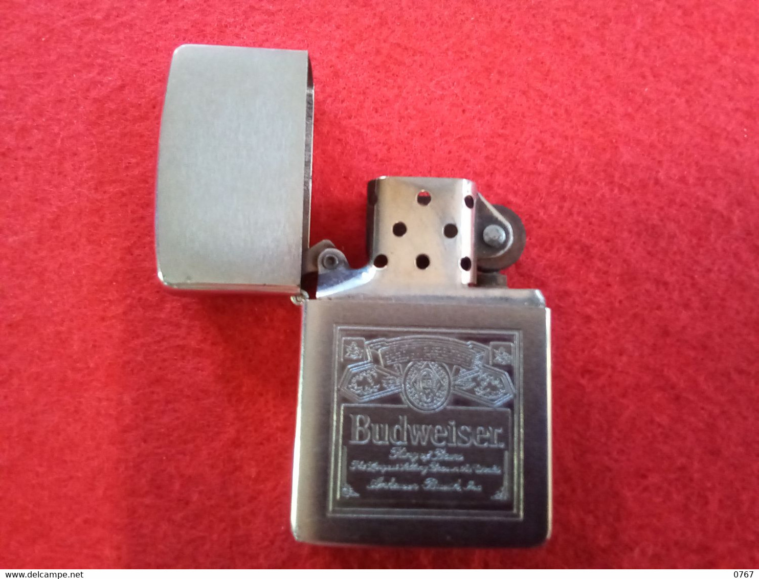 Briquet Zippo BIERRE AMÉRICAINE SAINT LOUIS BUDWEISER  10/1989 Neuf (bazarcollect28) - Zippo